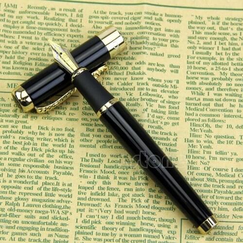 W3JD Classic Jinhao 1200 Complete Roller Ball Pen Dragon Clip