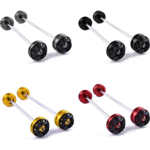 Motorcyle Parts Front & Rear CNC Wheel Fork Slider Protector for Ducati Monster 695 696 795 821 900 800 620 Multistrada 1000