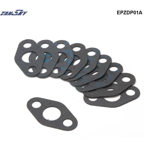 10pcs Turbo Flange Oil Feed Gasket T3 / T3 T4 / T3/T4 / T04E / T04B Turbocharge EPZDP01A