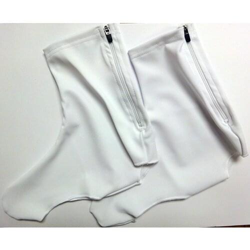 2016 Solid white Lycra Cycling Shoe Covers bicycle bike accessories mountain bike shoe covers/Overshoes