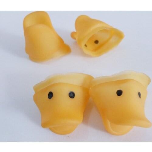 30pcs/lot 40x33mm yellow soft duck mouth plasetic toy animal plush doll findings diy craft accessories