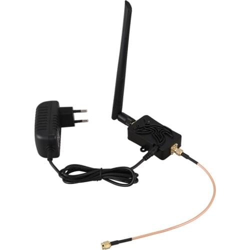 4W 802.11B/G/N Bluetooth Wifi Wireless Amplifier Router 2.4Ghz WLAN ZigBee BT Signal Booster Antenna EU Plug