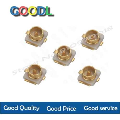 5 peças muito alta qualidade ufl assento ipex/ipx conector U.FL-R-SMT rf conectores coaxiais antena 20279-001e