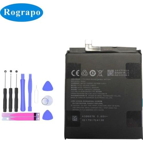 New 3500mAh BA891 Mobile Replacement Battery For Meizu 15 Plus 15+ MeiLan 15Plus M891Q M891H Cell Phone Batteries