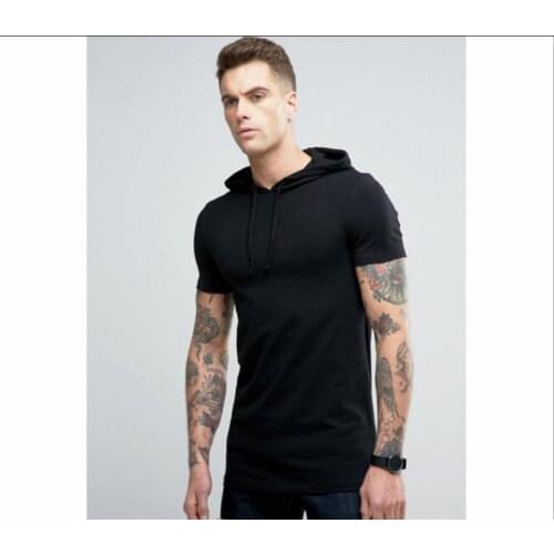 BADUN QISHI Men's T-shirts With A Hood