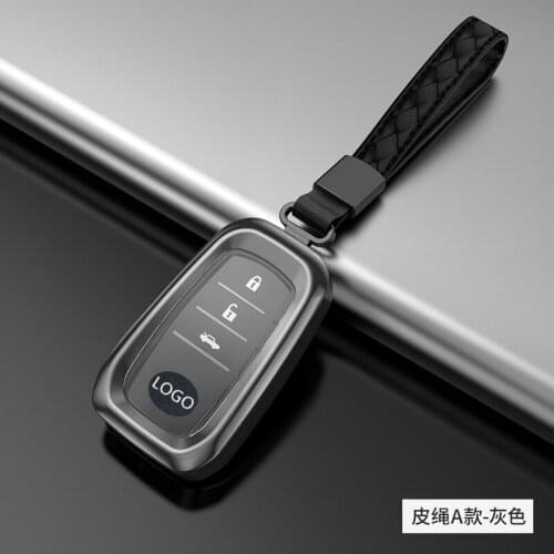Car Key Case Cover shell All-Inclusive Suitable for Toyota Highlander RAV4 Crown CHR Weilanda Prado Camry