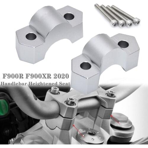 For BMW F900R F900 F900XR F 900 X XR 2020 Modified aluminum alloy handlebar faucet heightened handlebar heightened seat
