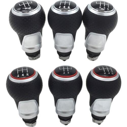 12mm Gear shift knob Lever Stick For Audi A3 A4 B6 B7 B8 A6 S4 8K A5 8T Q5 8R S Line / Ibiza 6J / Seat Leon / Golf MK4 / Passat