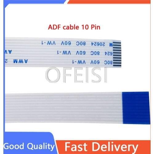 5PCX Automatic Doc Feeder ADF Flat Flex flexible Cable 10PIN 46CM for HP M426 M427 M274 M277 M377 M477 C5F98-60109 C5F98-60110