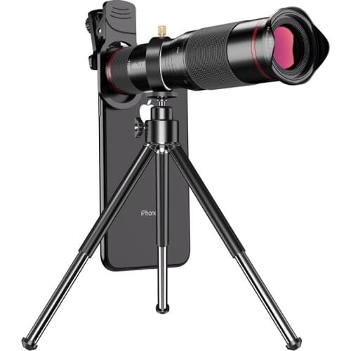 Monocular 48x Super Telephoto Zoom Waterproof Night Vision Binoculars For Smart Phone Hunting And Camping