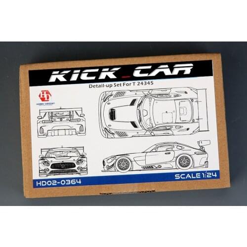 Hobby Design 1/24 Mcds AMG GT3 Detail-UP Model Car Modifications Set For Tmiya 24345（PE+Metal parts+Resin）HD02-0364