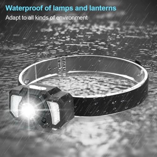 XPE Headlight Portable 90° Rotation Lantern Outdoor Torch Flashlamp Super Bright Working Lamp LED Emergency Light Dropshipping