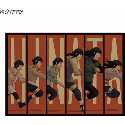 Kraft Paper Poster Japanese Anime Home Bedroom Wall Decoration Painting Core 50.5x35cm