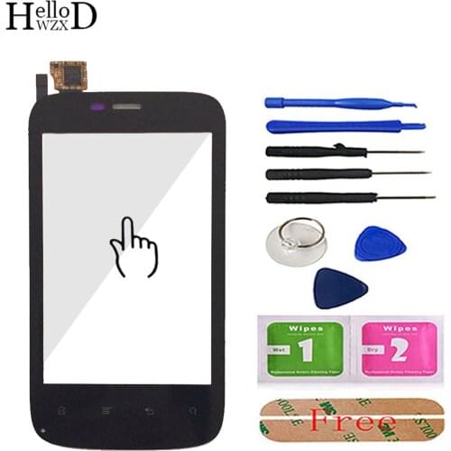 E154 Touch Panel Glass For Fly E154 Touch Screen Digitizer Sensor Glass Sensor Replacement Parts + Adhesive Tools Logo