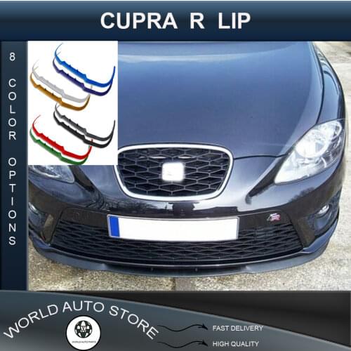 For seat leon mk1 1m front lip universal spoiler lip bumper 3 piece free fast shipping designed full harmony body kit design