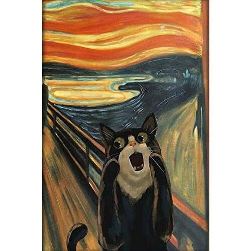 Vintage Wall Poster Metal Plaque Black Cat I Do I'm A Hairdresser Cut People and I Know Things Hair Salon Wall Decor 8X12Inch