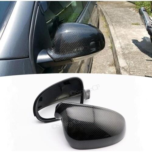 For Volkswagen Golf 5 MK5 GTI Jetta 5 Passat B6 B5.5 Side Wing Mirror Covers Caps For VW Sharan Golf 5 6Plus Variant EOS