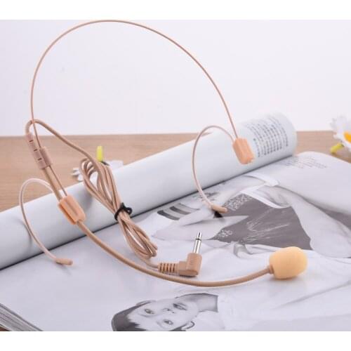 3.5 pins Condenser Wired Microphone Teacher Tour PresentationHeadset Microphone
