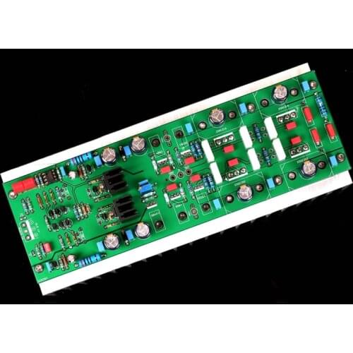 Burmester 956 power amplifier circuit, fully symmetrical X-Amp design, enhanced power amplifier board