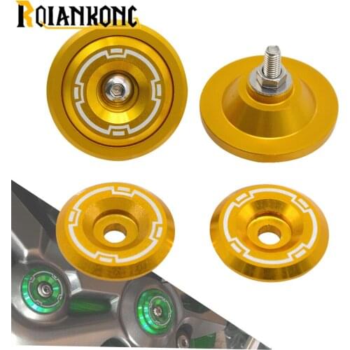 Motor CNC Aluminum Fairing Body Screws Cover Bolts Nuts M5 For Kawasaki Z900 Z 900 2017-2018 Frame Hole Cap Cover With Screws