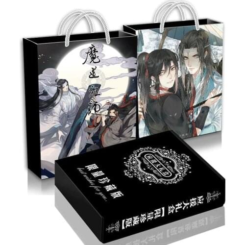 Anime Mo Dao Zu Shi Comic Set Painting Album Drawing Book Poster Gift Postcard Sticker Luxury Gift Box Anime Around