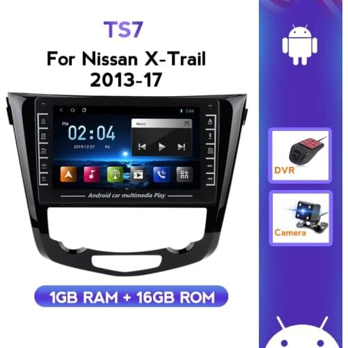 Android 2 din Auto radio For Nissan X-Trail xtrail X Trail 3 T32 2013 - 2017 Qashqai 2 J11 navigation gps usb Bluetooth No dvd