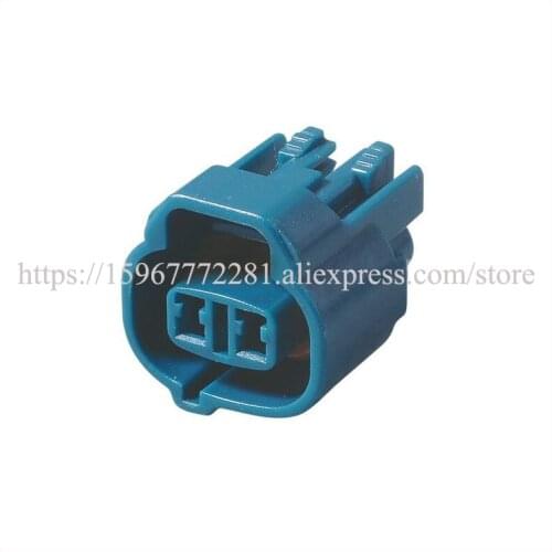 50set DJ7024B-2-21 auto wire female male connector automotive plugs terminal socket cable rubber 2 Pin connector housing sheath