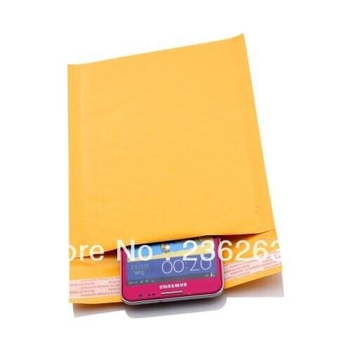 Free Shipping ! Kraft Bubble Mailers Padded Envelopes Bags12cmX18cm