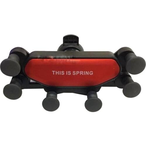 Holder Automatic Gravity Clamping Grip Car Air Vent Phone Hand Stand Non-slip Automatic Grip Car Phone Holder Universal LESHP