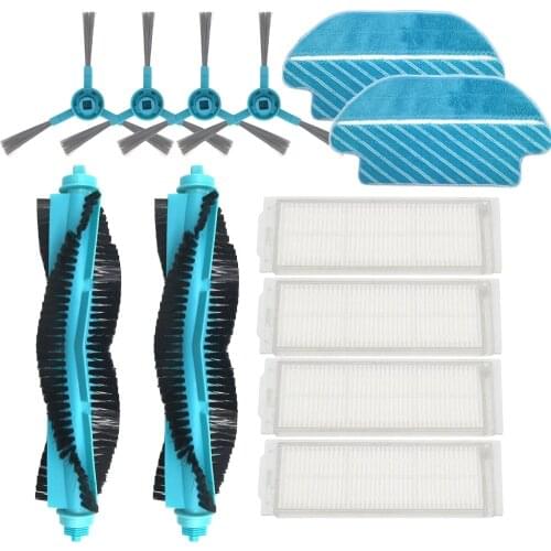 HEPA Filter Roller Brush Mop Pads Cloth For Cecotec Conga 3290 3490 3690 Vacuum Cleaner Spare Parts Side Brush Proscenic M7
