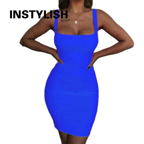 INSTYLISH Sleeveless Summer Dresses