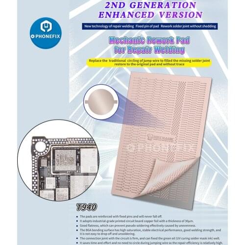 3pcs/lots Mechanic Solder Lug Flyline for Phones Motherboard BGA Chip Spot Welding Repair Patch Soldering Lug Pad Repair Tool