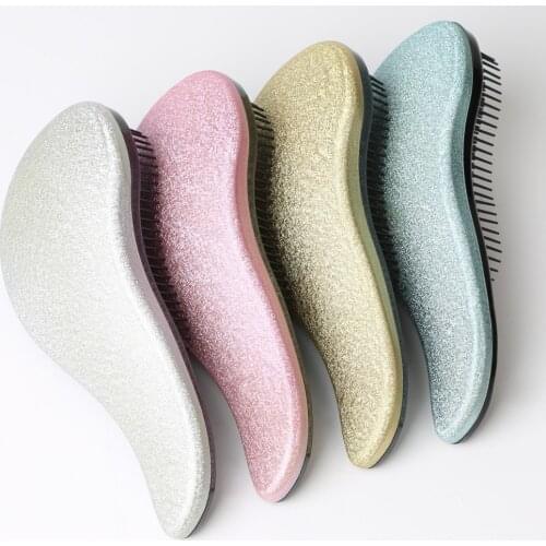 Beauty Shiny TT Hair Comb Anti-static Makeup Hair Brush Haircare Scalp Reduce Hair Loss Barber Styling Tool Brand Concept Store