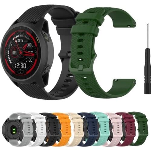 22mm Silicone strap for Garmin Forerunner 745 bracelet Quick Release for Garmin Forerunner 745 sport silicone strap Accessories