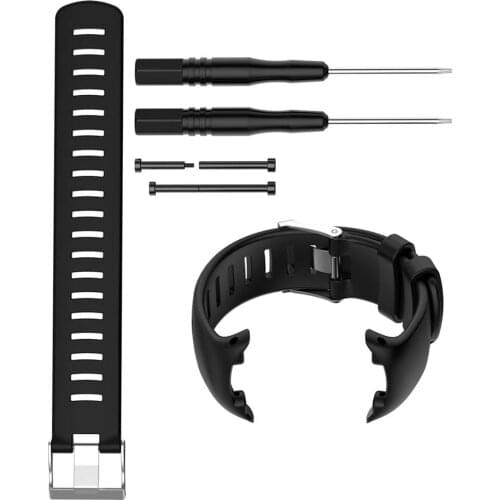 High Quality Silicone Replacement Watch Band Watch Strap Wristband For Suunto D4 D4i Novo Dive Computer Watch