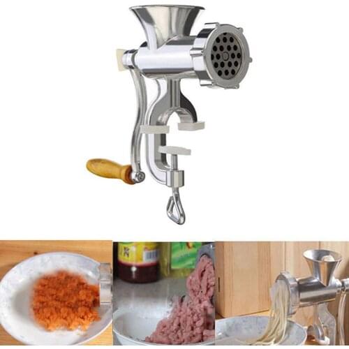 Manual Meat Grinder & Sausage Stuffer Meat Grinder Mincer Pasta Maker Crank CLH@8