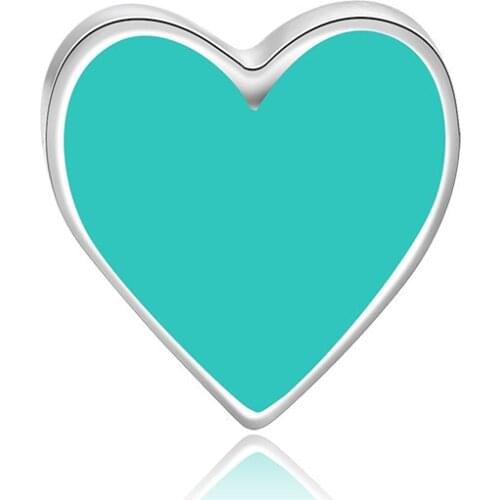 10pcs Love Heart floating charms for Living glass locket