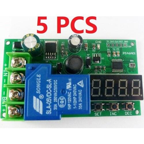 5PCS PS46A01 0-30A 7.4V 12V 14.8V 24V 48V Lead-acid Ni-Cd Ni-MH Li-ION Li-PO Lithium battery Charging Protection Board Module