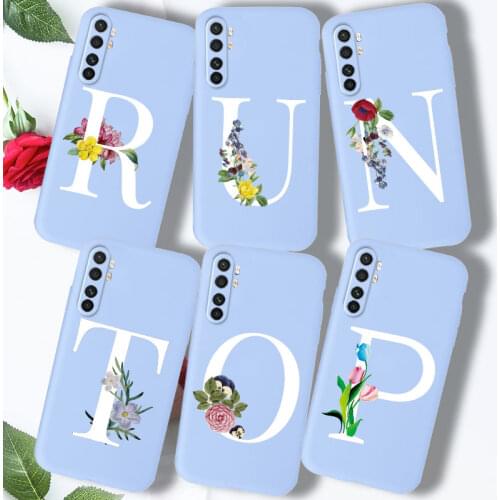 Alphabe Letter Case For Xiaomi Redmi 9T 9A 9C 9 A Mi Note 10 Lite Pro Case Back Cover Silicone TPU For Xiomi Mi Note10 Lite