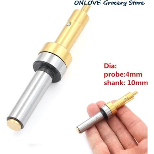 HSS Center Finder Touch Point Sensor For CNC Machine Precision Non-magnetic Mechanical Edge Finder Titanium