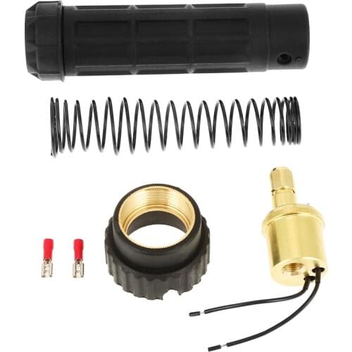 Euro Fitting Connector Brass CO2 Mig Welding Torch Adaptor Conversion Kit Set European-Style Welding Torch After Shell Spring