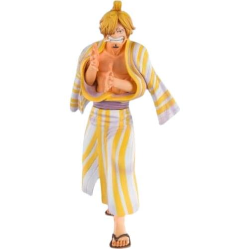 Tronzo Original Bandai Figuarts ZERO One Piece Wano Kuni Sanji Goro Action Figure Toys Collections For Gifts Children Toys