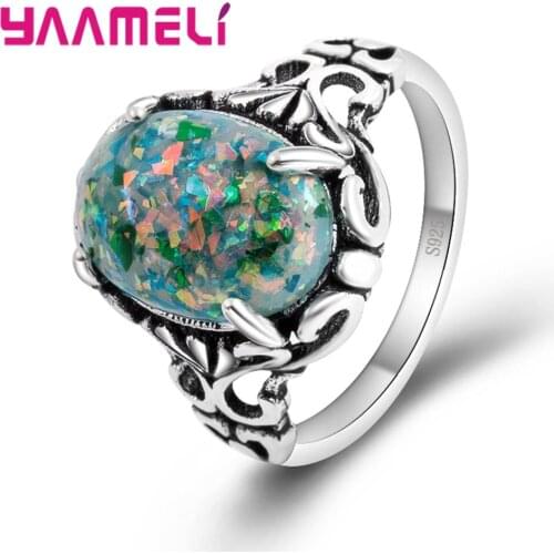 Brand Vintage Silver Punk Style Cool Rings for Women/Men Simple Vintage Style Geometric Bague Femme Jewerly Party Gift