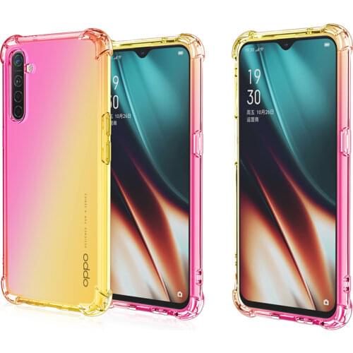 Gradient Case For OPPO Realme X50m 5G 7i 7 Q X50 5G X50 Pro 5G XT X7 5G X7 Pro 5G X3 SuperZoom X 2 Pro Realme 7 Pro Phone Case