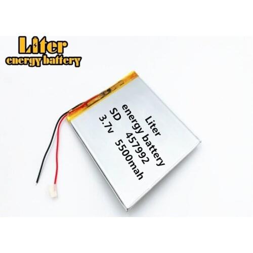 [L002] 3.7V,5500mAH,[457992] PLIB (polymer lithium ion battery) Li-ion battery for tablet pc,mp3,mp4,cell phone,speaker