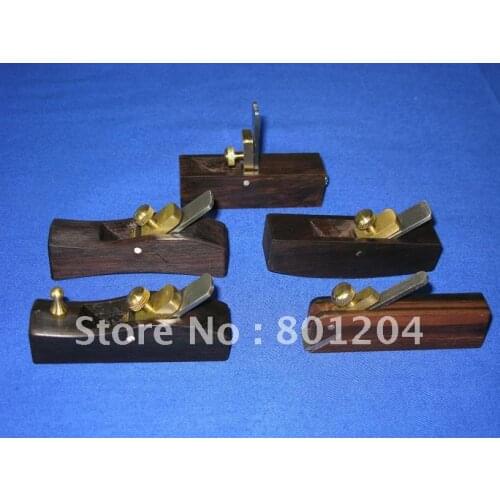 5pcs different sizes European-style ebony Mini planes