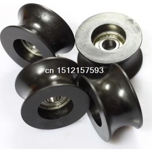 New 4 Wheels for DIY camera dolly rig slider track table skater U groove