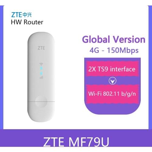 Unlocked ZTE MF79 4G150M LTE USB Wingle LTE 4G USB WiFi Modem dongle car wifi PK Huawei E8372h-153 E8372h-608 E8372H-320