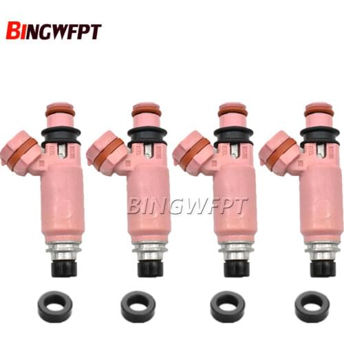 4pcs/lot Fuel Injectors Pink 16611-AA370 16611-AA510 560cc For Subaru Forester Impreza Liberty Legacy STI WRX 195500-3910