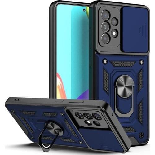 Shockproof Case For Samsung Galaxy A52 A72 A32 A42 A12 A21S A02S A22 A71 Armor Full Camera Cover Magnetic Car Ring Holder Cover